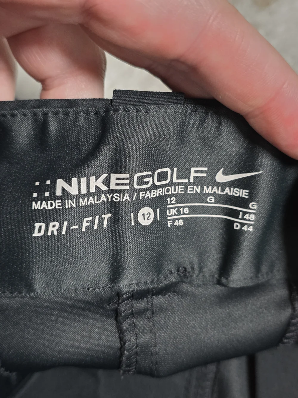 Nike Golf Tour Women's Performance Dri-FIT Golfing Shorts Sz 12
